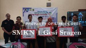 Kompetensi Keahlian DKV SMK Negeri 1 Gesi Kembali Membawa Pulang Piala LKS Tingkat Kabupaten Sragen