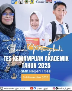 SMK Negeri 1 Gesi Gelar Tes Kemampuan Akademik Tahun 2025