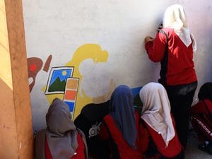 Kreatif dan Kolaboratif, Siswa Kelas XII SMKN 1 Gesi Berkarya Melalui Mural